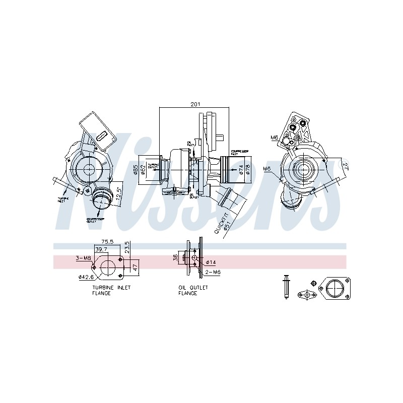Turbo Pour Mini Mini Clubman Clubvan Countryman Paceman 11658573106