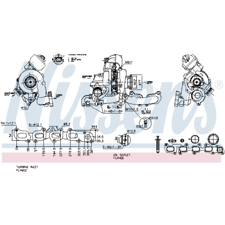 Turbo Pour VW Passat Skoda Superb III 04L253020R 04L253020RX