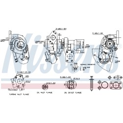 Turbo Pour Peugeot 208 Opel Citroën DS 1631887280 3553970 9813245480 95527173