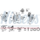 Turbo Pour BMW Série 1 E81 E82 E87 E88 3 E90 E91 X1 2287497 2414336 2433154