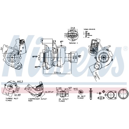 Turbo Pour BMW Série 1 E81 E82 E87 E88 3 E90 E91 X1 2287497 2414336 2433154