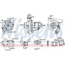Turbo Pour MERCEDES Vario MERCEDES-TRUCK ATEGO 2 OH