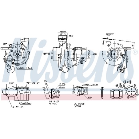 Turbo Pour MERCEDES Vario MERCEDES-TRUCK ATEGO 2 OH