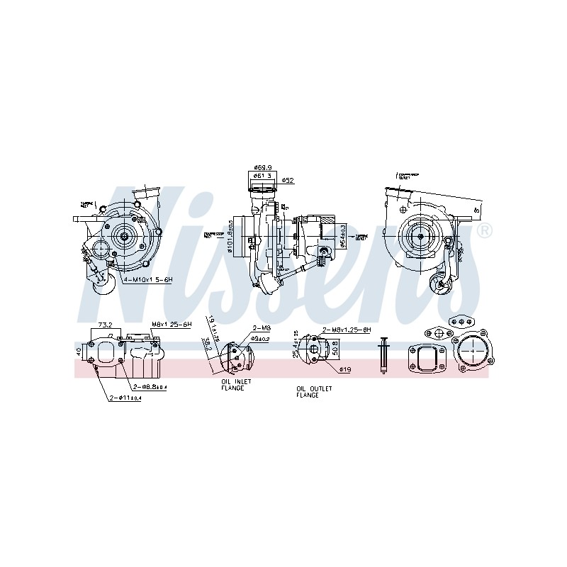 Turbo Pour MERCEDES Vario MERCEDES-TRUCK ATEGO 2 OH