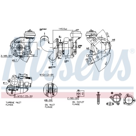 Turbo Pour Toyota Auris Avensis Corolla RAV 4 III IV Van Verso 172010R061