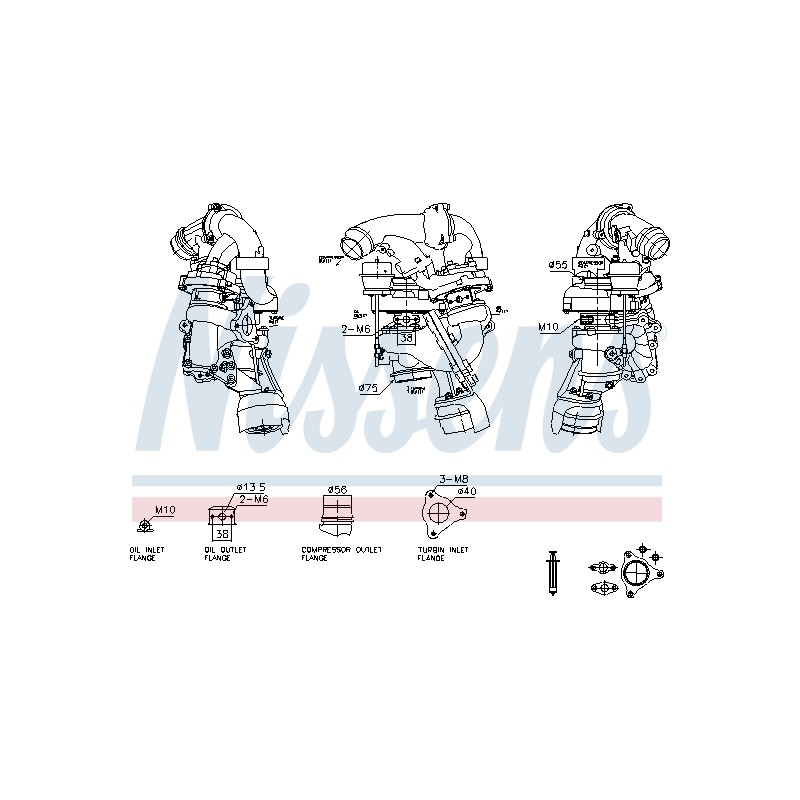 Turbo Pour MERCEDES Classe V Marco Polo Camper Sprinter Vito
