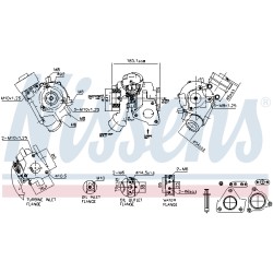 Turbo Pour Mitsubishi L200/Triton Pajero Sport III 49T3501412