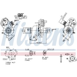 Turbo Pour Ford Tourneo Transit 2319333 2480732 2614505 KK2Q6K682BA KK2Q6K682BB