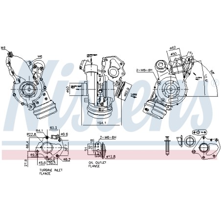Turbo Pour Renault Opel Nissan MERCEDES 144104312R 4423614 1441100Q3B 144109281R