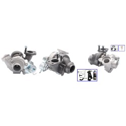 Turbo Pour Peugeot Expert Fiat Scudo Citroën Jumpy 1.6 HDi 90 16V