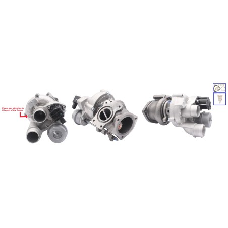 Turbo Pour Peugeot Citroën DS Mini 0375R4* V860288180 11652470357 11657565912