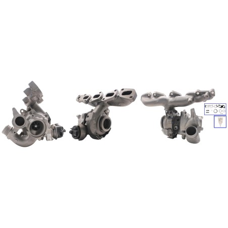 Turbo Pour VW Audi Seat Skoda 04L253010A 04L253056M 04L253056G 04L253056MX