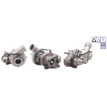 Turbo Pour Peugeot Fiat Citroën K14-630150 037558 037559 1463015080 71723564