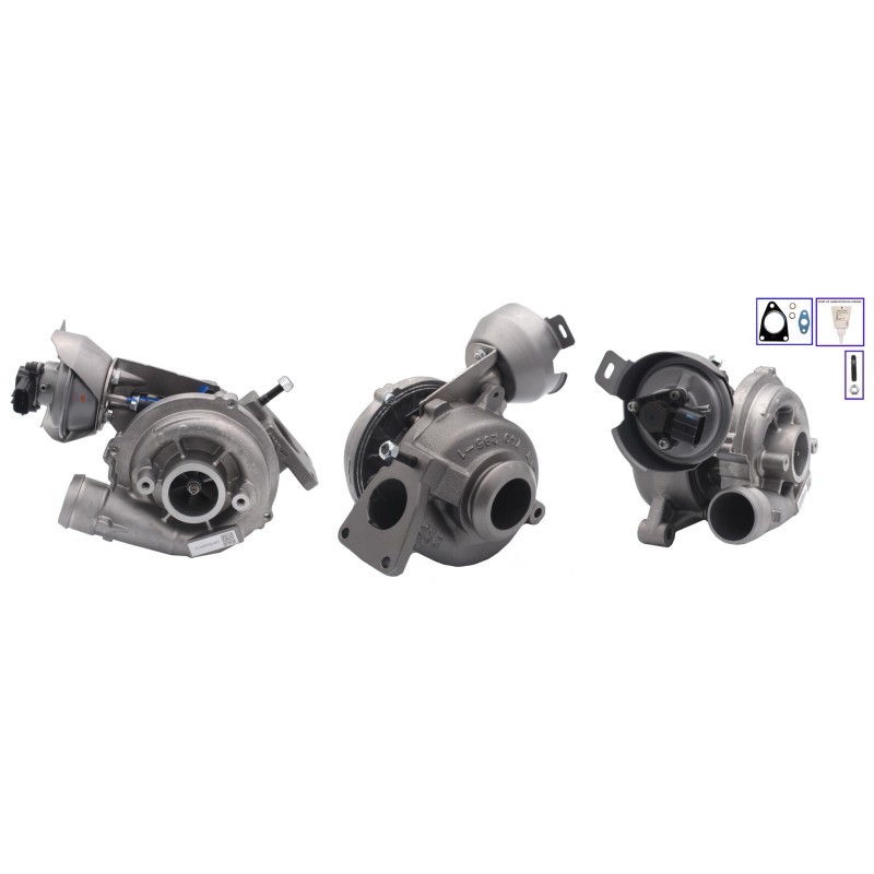 Turbo Pour Ford C-Max Focus II Galaxy Kuga I Mondeo IV S-Max Volvo C30 C70 II