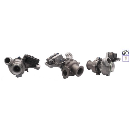 Turbo Pour BMW Série 1 E81 E82 E87 E88 3 E90 E91 X1 11657800594E04 11657800595