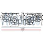 Ventilateur De Refroidissement Du Moteur Pour Peugeot Opel Fiat Citroën 1250G8
