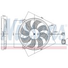 Ventilateur De Refroidissement Du Moteur Pour Peugeot 206 206+ 1253.C9 1253.E0