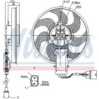 Ventilateur De Refroidissement Du Moteur Pour VW Audi Q7 Porsche 7L0959455