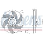 Ventilateur De Refroidissement Du Moteur Pour Peugeot 306 406 Partner Citroën