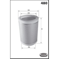 Filtre à Air Pour Peugeot Citroën Talbot 1444SV 9401445898 144589 E147015