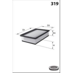 Filtre à Air Pour Fiat 500 Ford Alfa Romeo Chrysler 0055192012 1542777 55192012