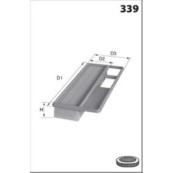 Filtre à Air Pour Opel Fiat 500 C Ford Alfa Romeo 834732 0006001073218 1542778