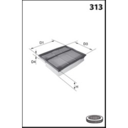 Filtre à Air Pour Peugeot Opel Fiat Ford 1612866780 51924759 51920958 1728423