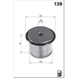 Filtre à Carburant Pour Peugeot Fiat Citroën Hyundai 1606451188 9401906648