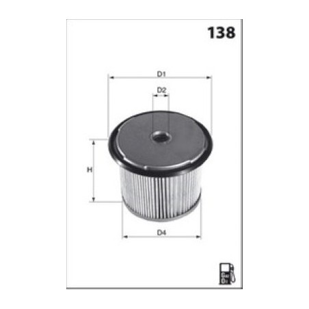 Filtre à Carburant Pour Peugeot Fiat Citroën Hyundai 1606451188 9401906648