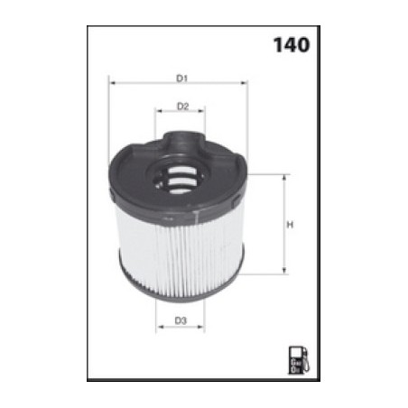 Filtre à Carburant Pour Peugeot Fiat Suzuki Citroën 96285852 71718730 E148043