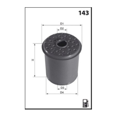 Filtre à Carburant Pour Renault Clio I Express Megane Scenic Rapid 7701204728