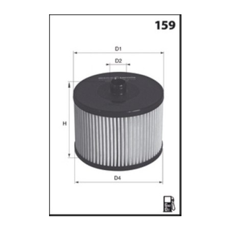 Filtre à Carburant Pour Peugeot Fiat Ford Citroën 190177 9401906898 1318563