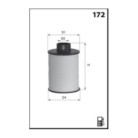 Filtre à Carburant Pour Peugeot Opel Fiat 500 Suzuki 190198 13117292 1346386080