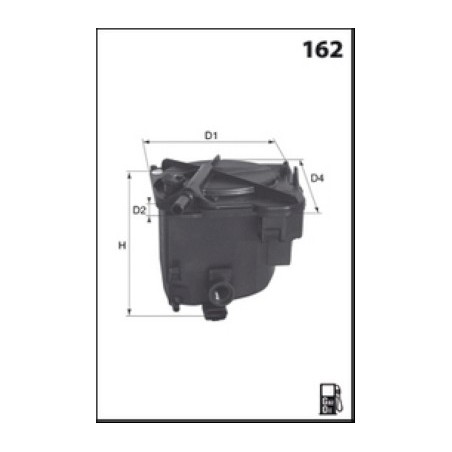 Filtre à Carburant Pour Peugeot Fiat Ford Suzuki 190167 9401901788 1232325