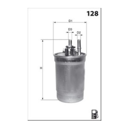 Filtre à Carburant Pour Ford Fiesta IV Focus Turnier Mondeo III Tourneo Transit