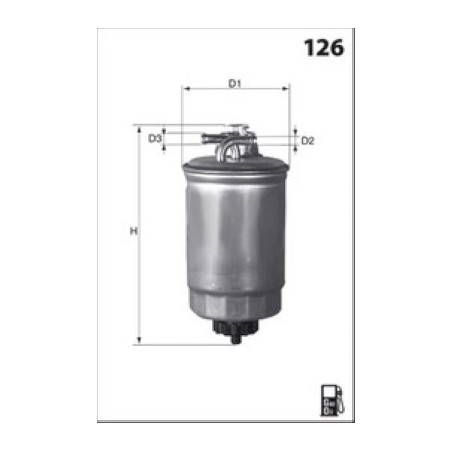 Filtre à Carburant Pour VW Seat Ford 7M0127401A 1118642 7M0127401B 1120224