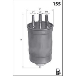 Filtre à Carburant Pour Renault Duster Logan Express I II Dacia Sandero