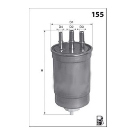 Filtre à Carburant Pour Renault Duster Logan Express I II Dacia Sandero