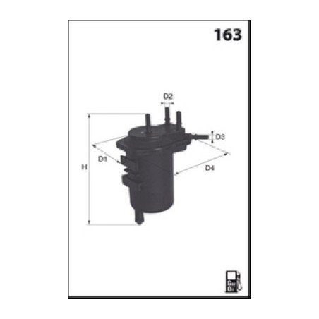 Filtre à Carburant Pour Renault Grand Scénic II Megane 8200186218 8200400418