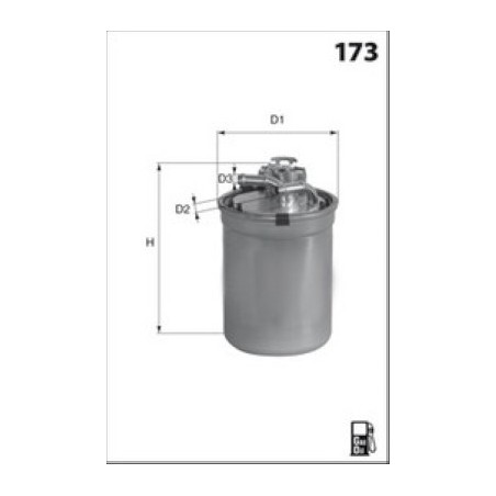 Filtre à Carburant Pour MERCEDES Classe C T-Model E GLK M S V CLS GLC GLE