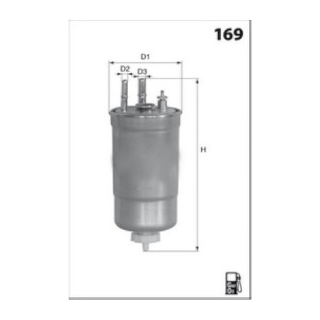 Filtre à Carburant Pour Renault Captur I Dacia MERCEDES Citan 164005420R