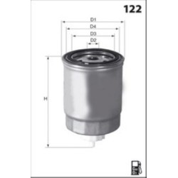 Filtre à Carburant Pour Peugeot Renault Opel Fiat 190623 7701039703 4403096