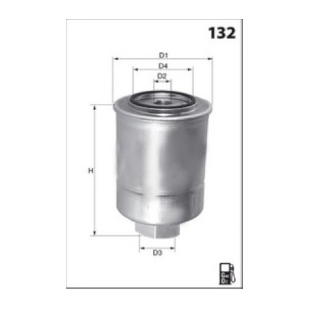 Filtre à Carburant Pour Isuzu D-Max I 8972889470 97288947