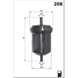 Filtre à Carburant Pour Peugeot Renault 9 VW Audi 156713 4055020005 1H0201511A