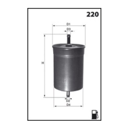 Filtre à Carburant Pour Peugeot VW Audi Seat 156728 6U0201511 156786 6U0201511D