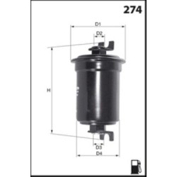 Filtre à Carburant Pour Honda Legend Logo Prelude Shuttle Rover 45 400 Tourer