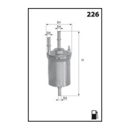 Filtre à Carburant Pour VW Beetle Bora Audi Seat Skoda 6Q0201051C 6Q0201051J