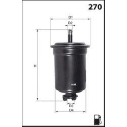 Filtre à Carburant Pour Hyundai Atos 3191105000