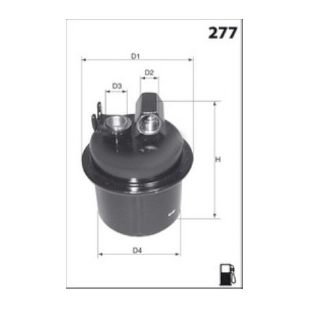 Filtre à Carburant Pour Honda Accord IV V Civic Concerto CRX III Rover 600