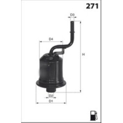 Filtre à Carburant Pour Toyota Corolla 2330022020 2330022030